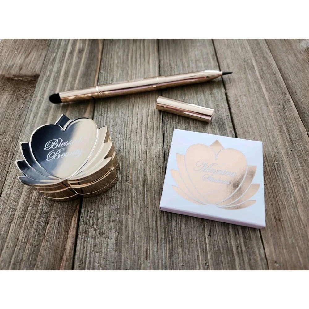 Blessed Beauty Natural Eyeshadow Set: Rose Quartz, Expresso, Plum, Taupe